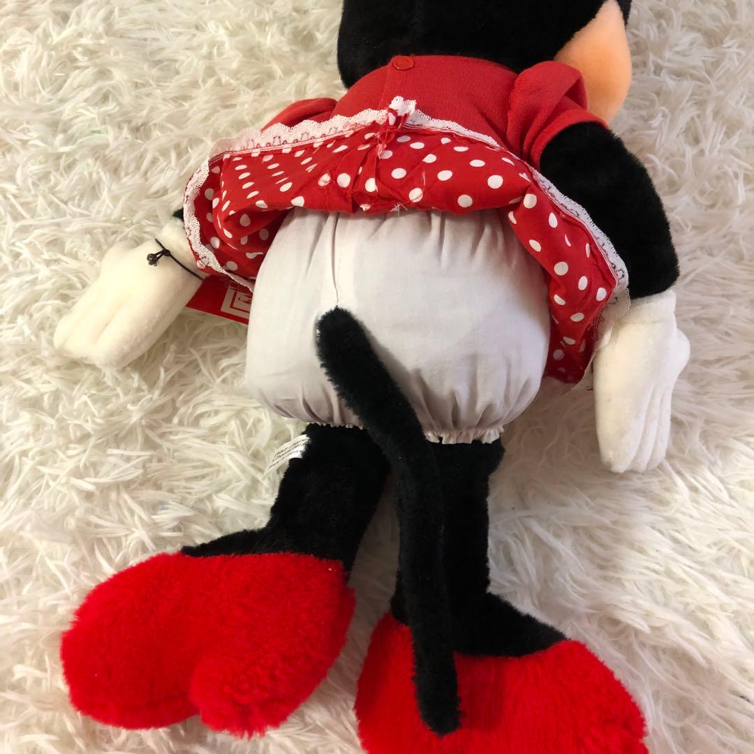 激レア 希少 当時物 新品タグ付き 東京ディズニーランド ミニーちゃんぬいぐるみ