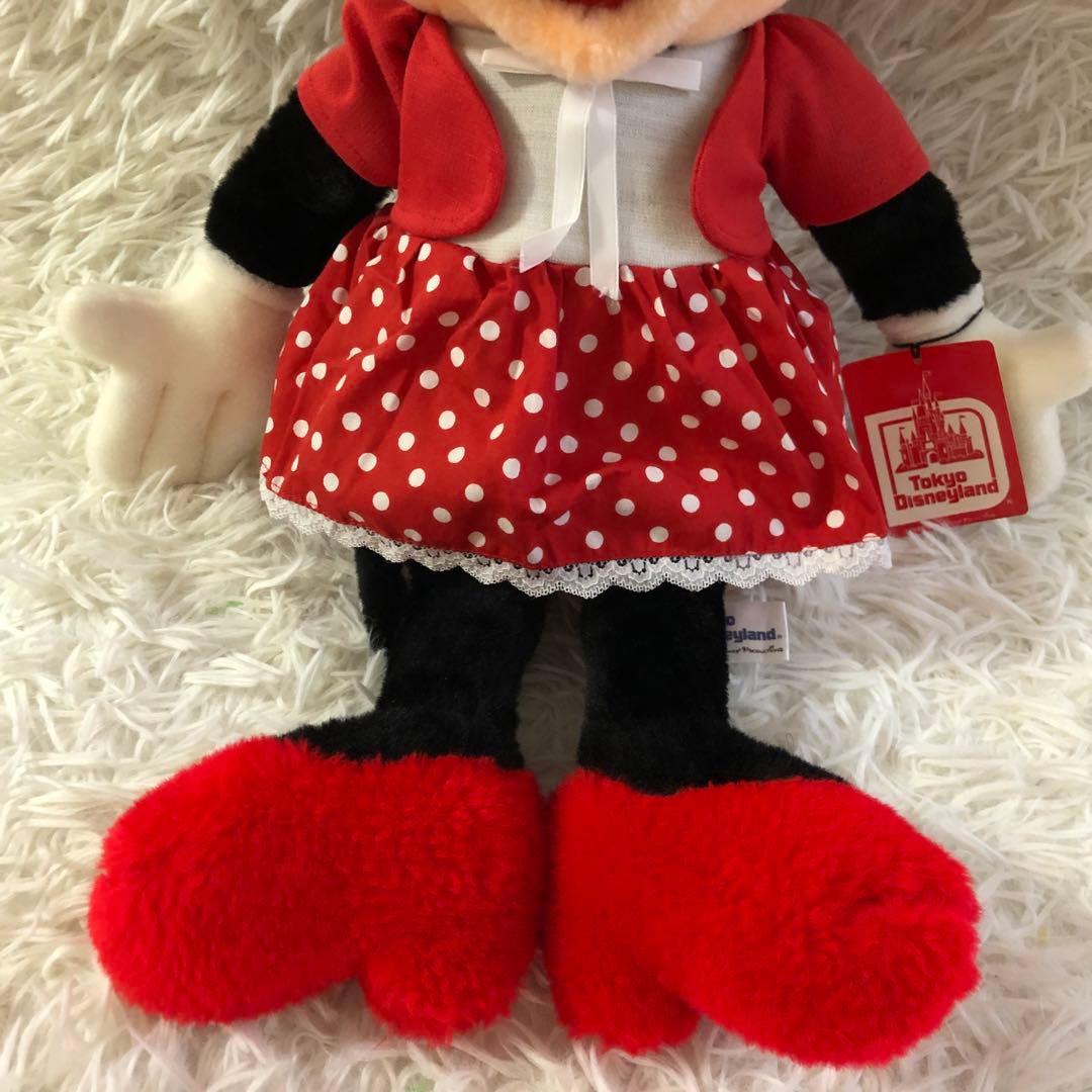 激レア 希少 当時物 新品タグ付き 東京ディズニーランド ミニーちゃんぬいぐるみ