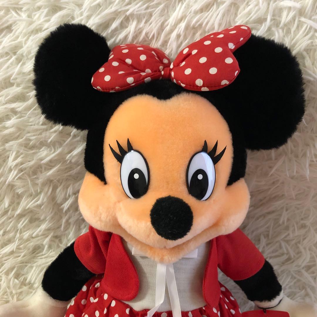 激レア 希少 当時物 新品タグ付き 東京ディズニーランド ミニーちゃんぬいぐるみ