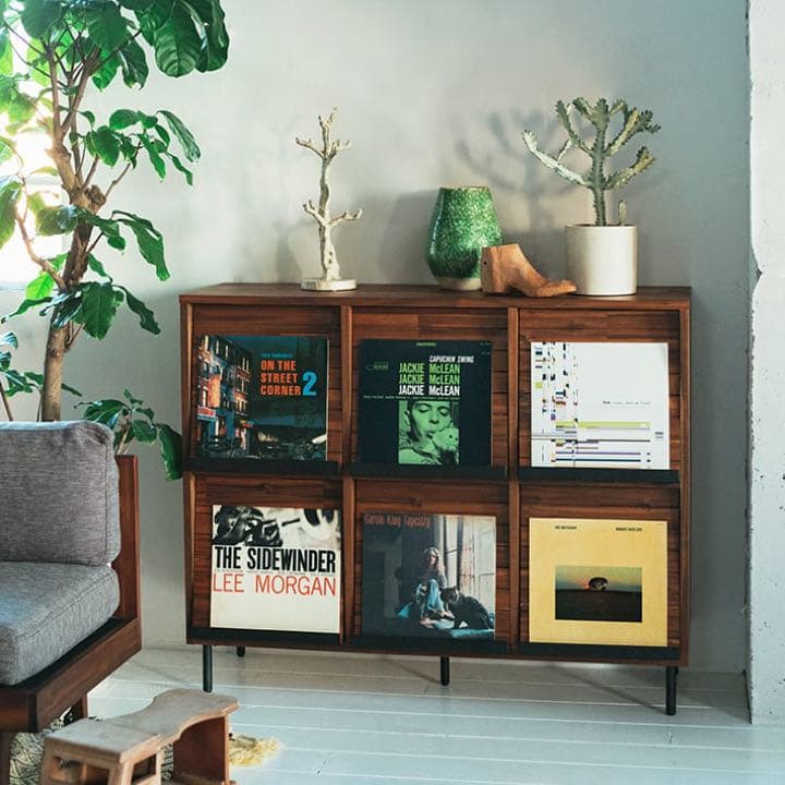 unico SWELLA(スウェラ) レコードラック W1190 - メルカリ