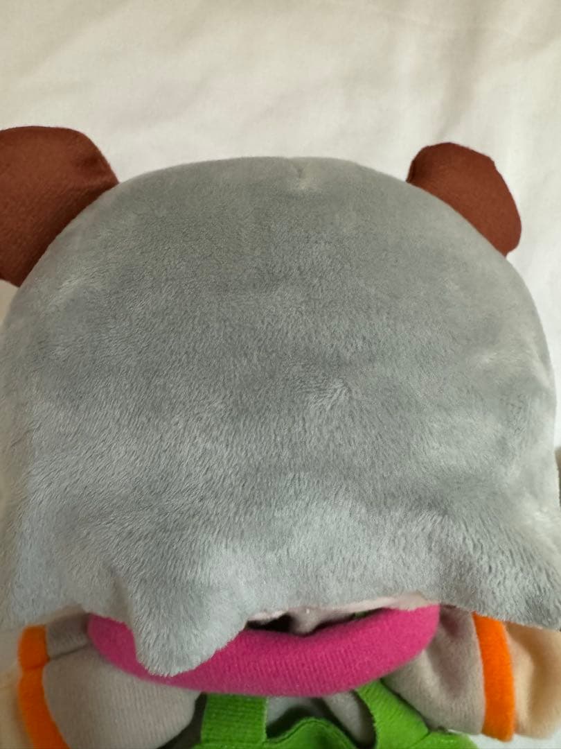 ぽんぽこ　パペター　ぬいぐるみ