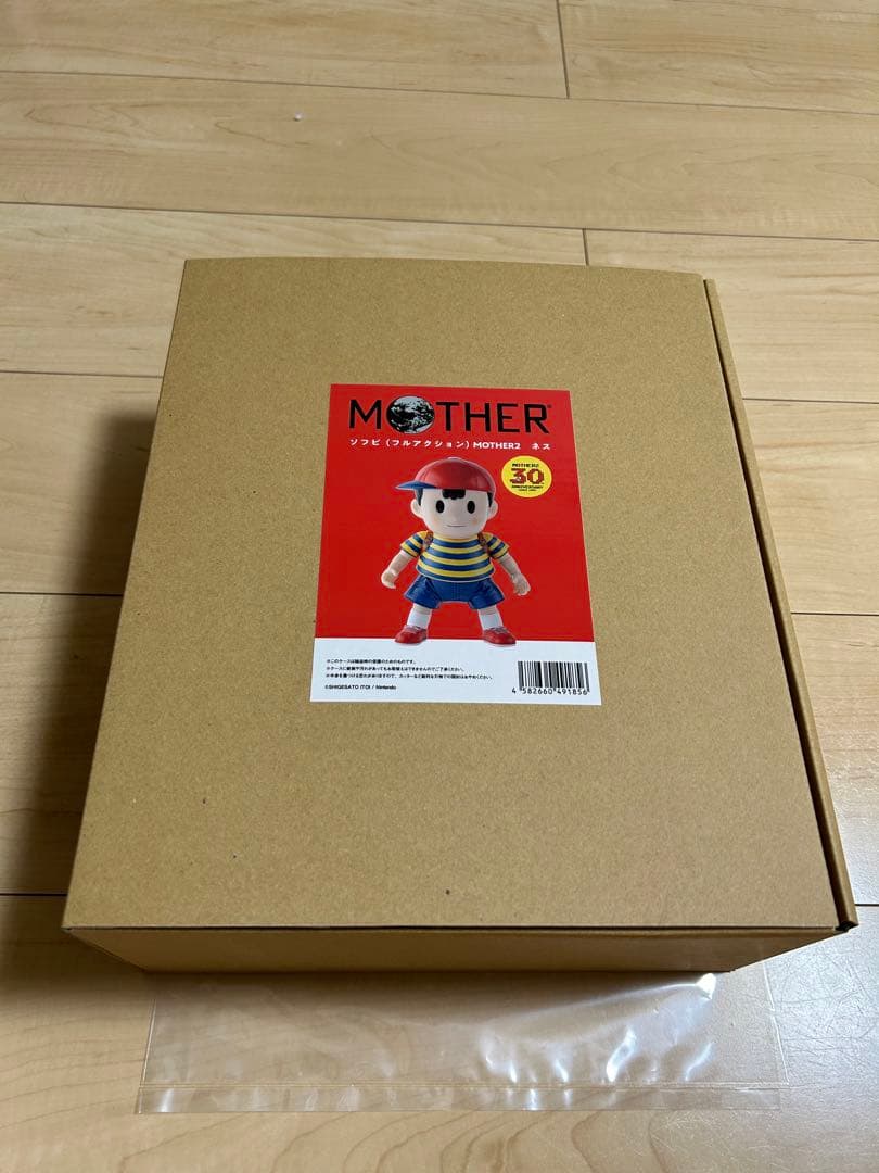 MOTHER2 ソフビ人形(フルアクション) ネス - メルカリ