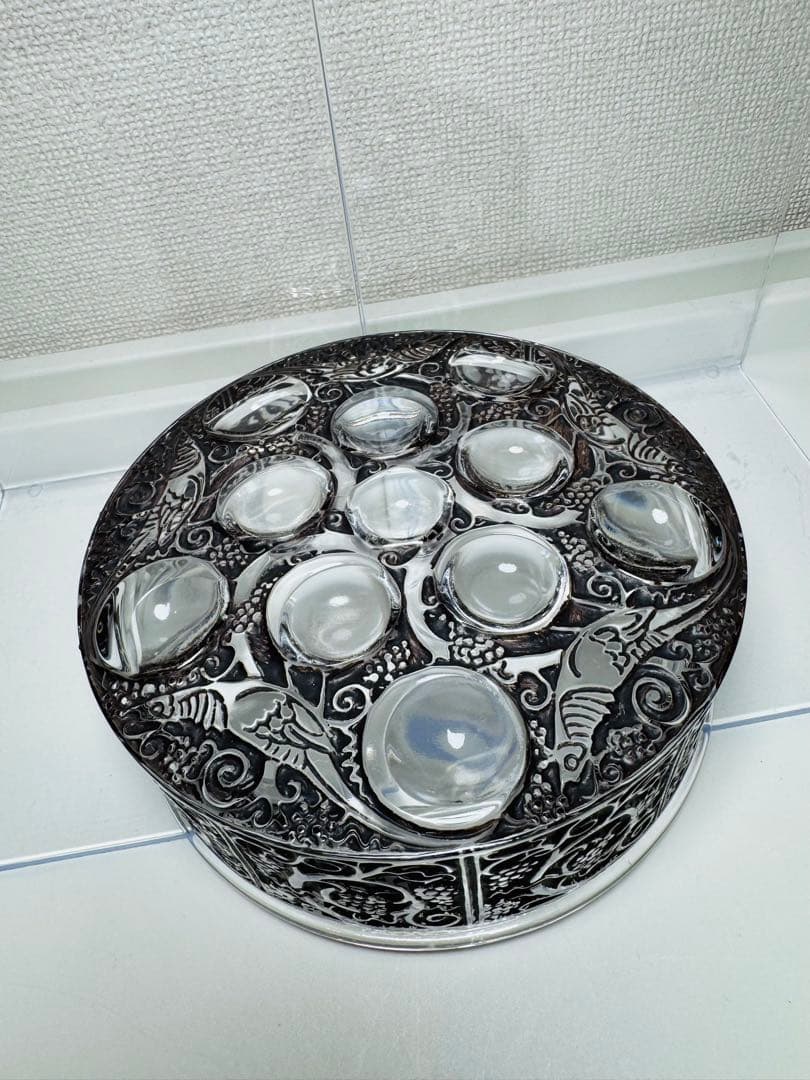 ラリック LALIQUE ロジェ パチネ 小物入れ オブジェ クリスタル✨