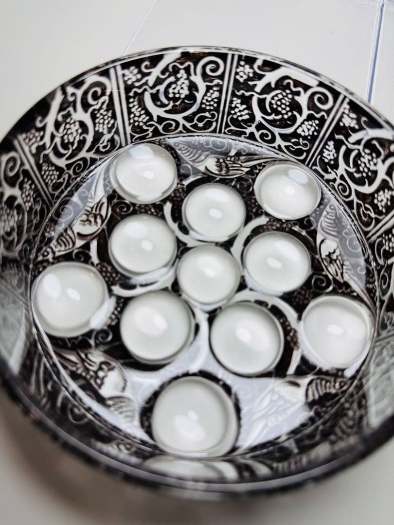 ラリック LALIQUE ロジェ パチネ 小物入れ オブジェ クリスタル✨