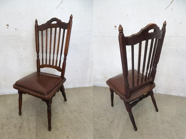 飛騨高山□柏木工□ヴィンテージ□スポーク□オーク材□ダイニング