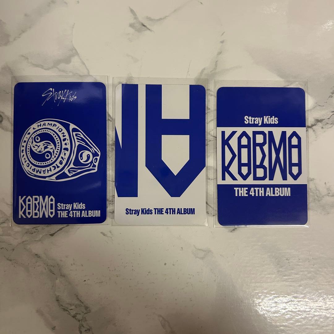 StrayKidsスキズトレカアイエンKARMA封入まとめ売り - メルカリ