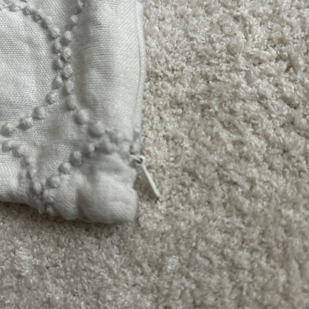 ミナペルホネン　ホワイトクッションカバー　正規品