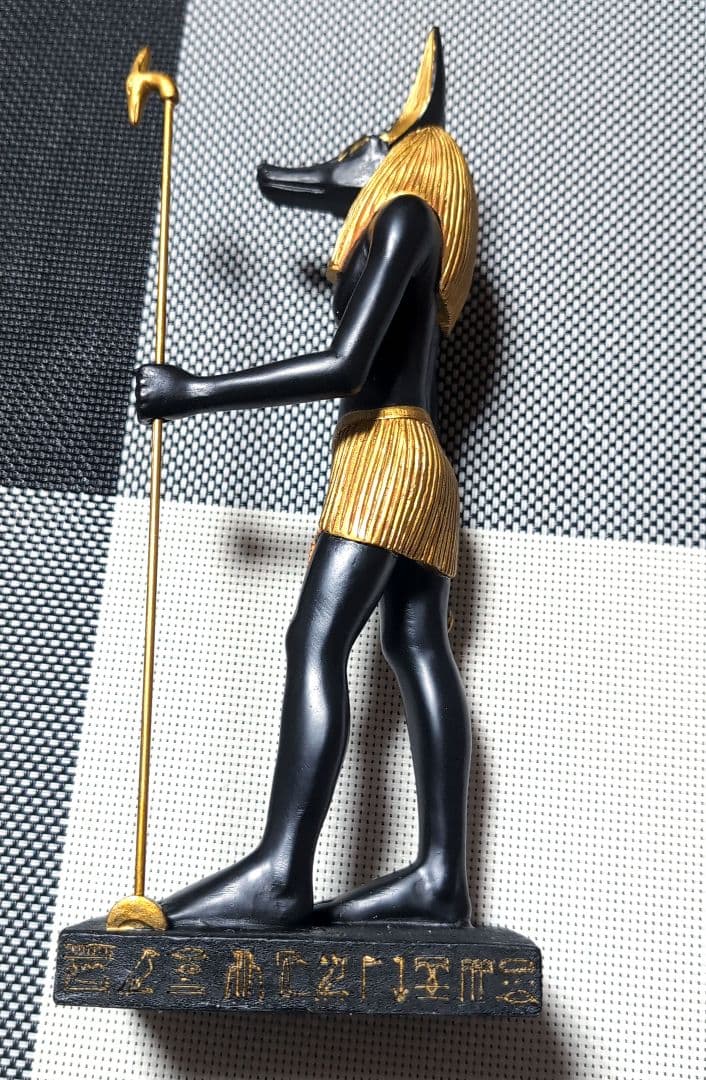 【希少品】 輸入スタチュー エジプト神像3点セット