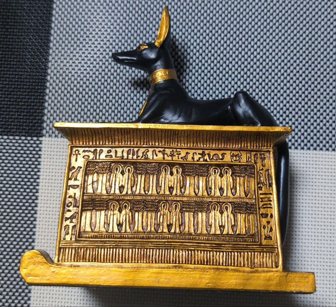 【希少品】 輸入スタチュー エジプト神像3点セット