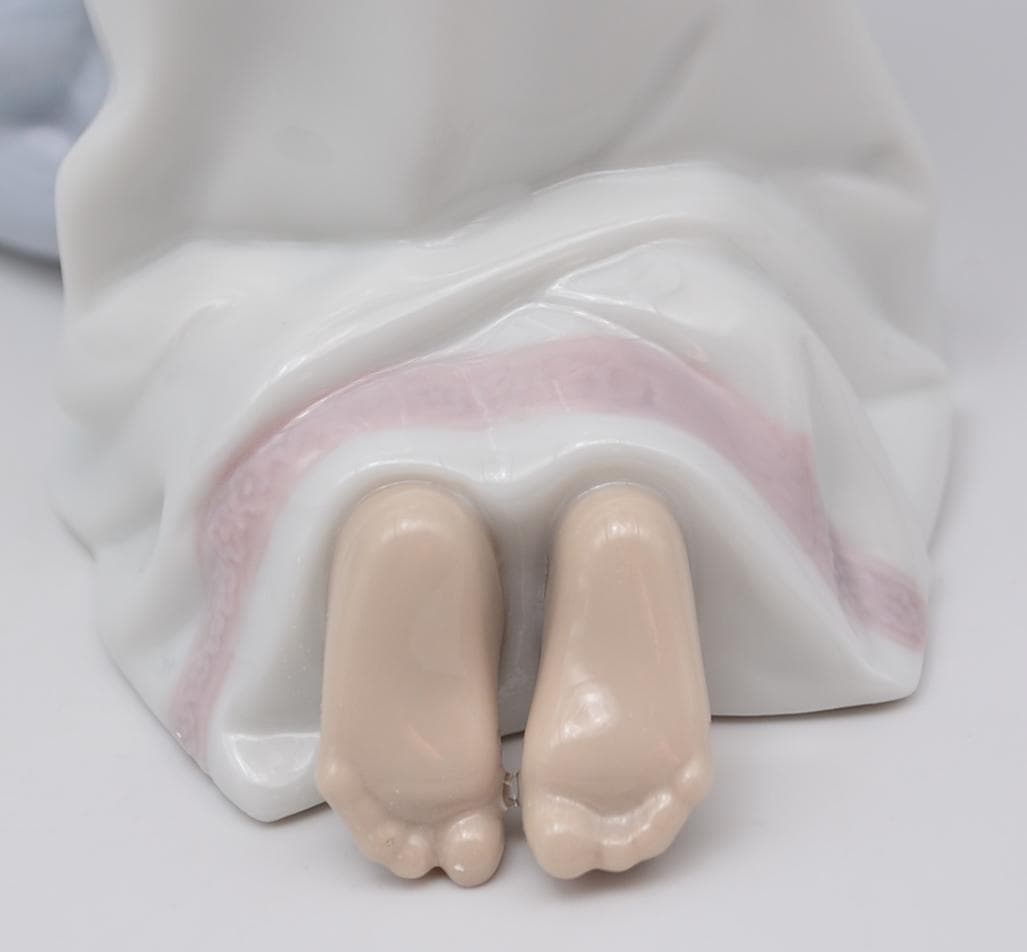 夜の祝福 #6581 No.9 ☆リヤドロ スペイン ポーセリン 絶版 箱付き