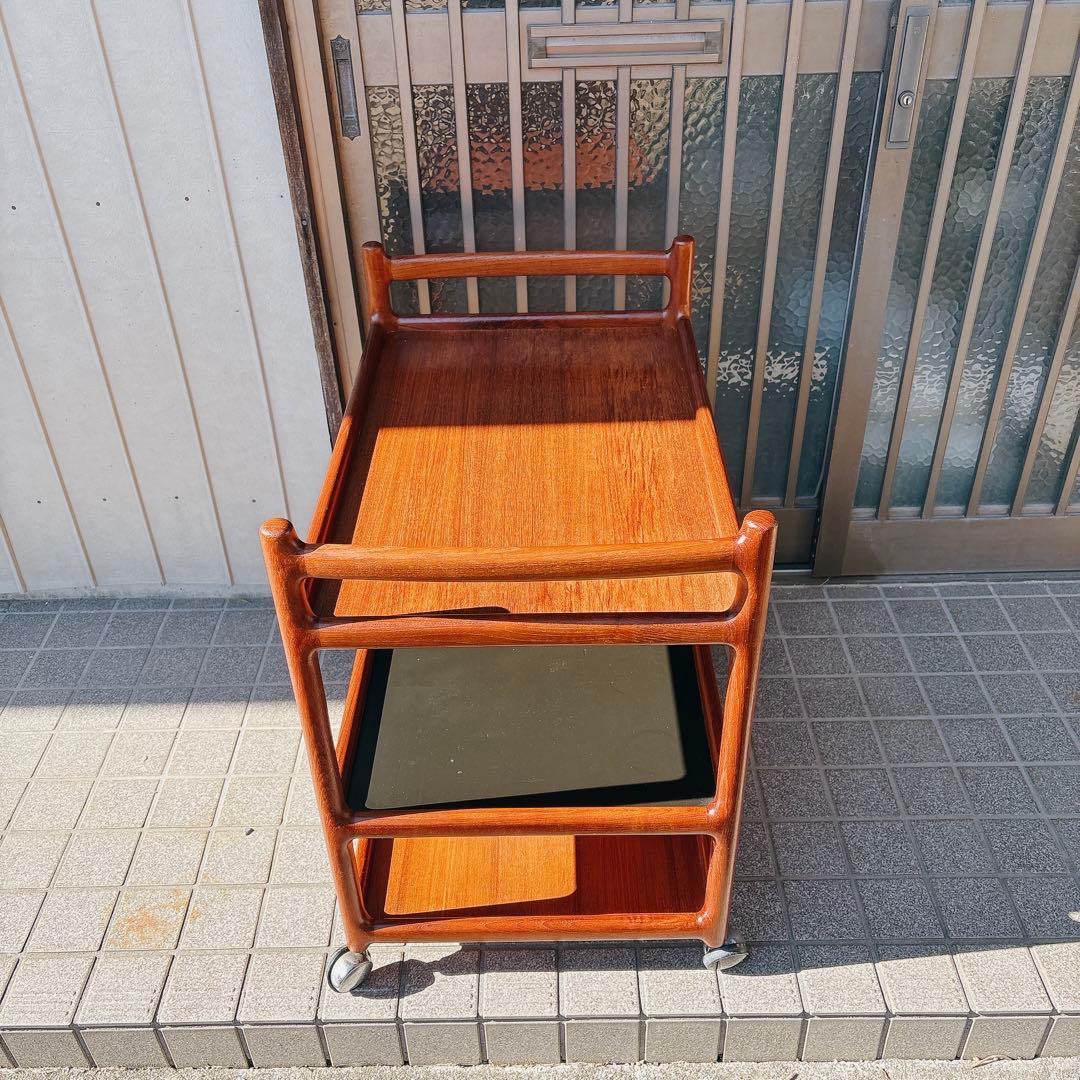 ヨハネスアンダーセン　ワゴン　サイドテーブル　北欧家具/北欧ビンテージ