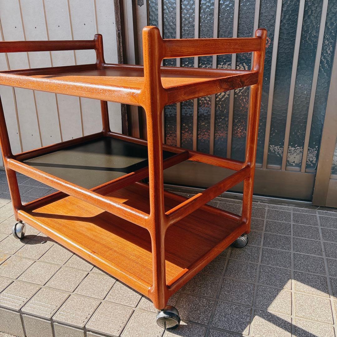 ヨハネスアンダーセン　ワゴン　サイドテーブル　北欧家具/北欧ビンテージ