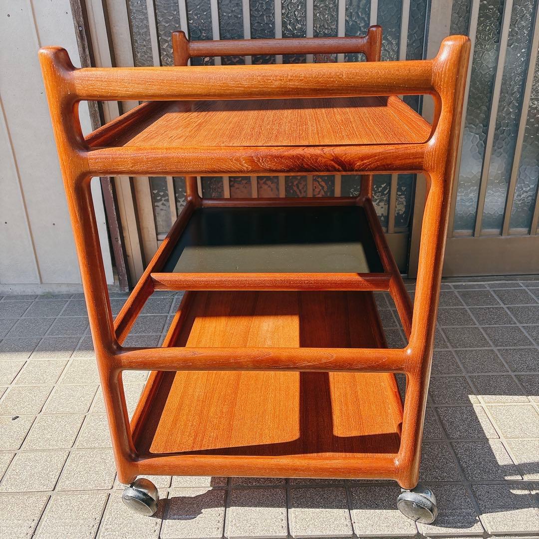 ヨハネスアンダーセン　ワゴン　サイドテーブル　北欧家具/北欧ビンテージ