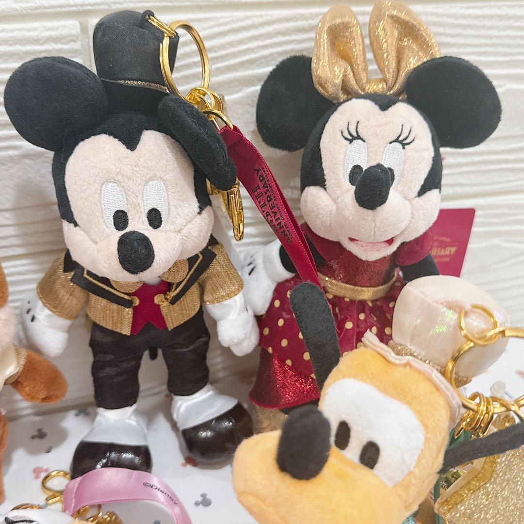 7点セット ディズニーストア東京ディズニーリゾート店25周年 キーチェーン