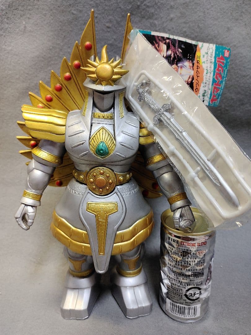 昭和レトロ ヤマトタケル ウツノイクサガミ ソフビ 東宝映画 1994年