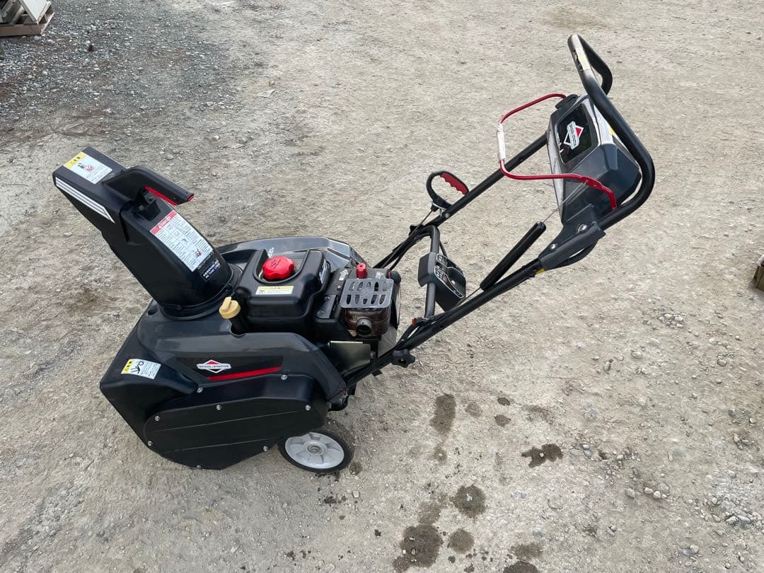 除雪機　Briggs&Stratton 1222EE 電動シュート　小型除雪機