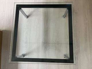 ル・コルビジェLC10　ガラスローテーブル（直接渡し限定）