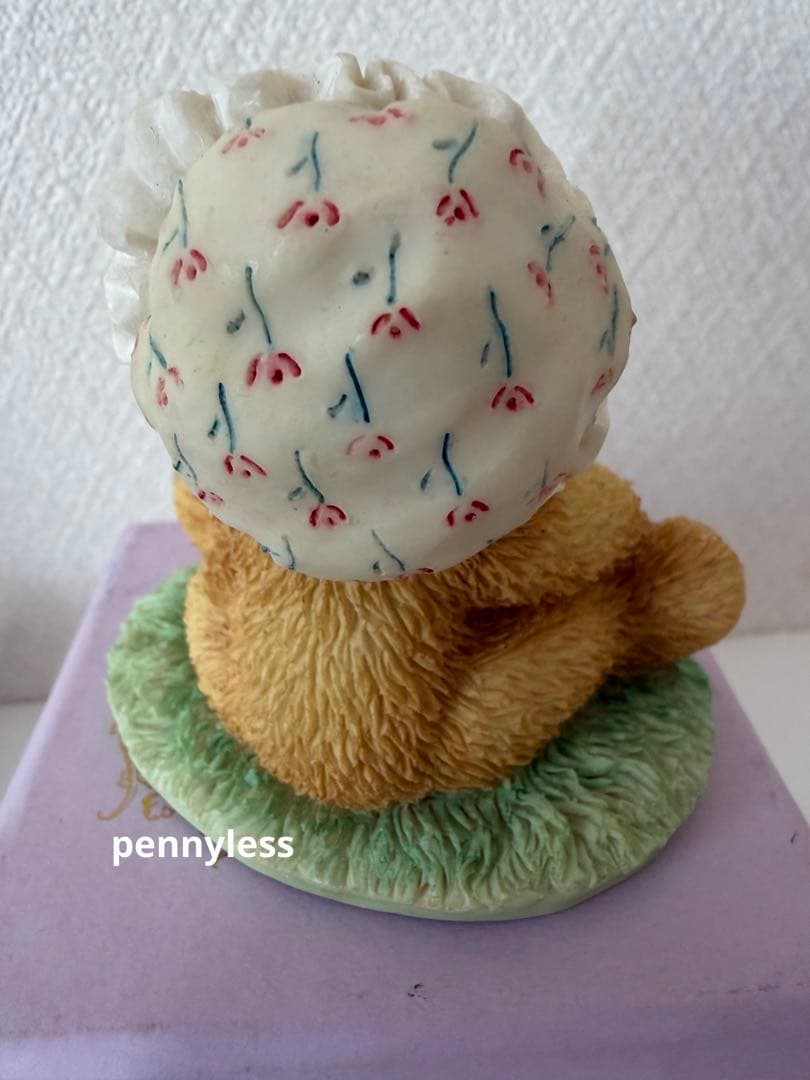 Cherished Teddies チェリッシュドテディ陶器クマの置物4体セット