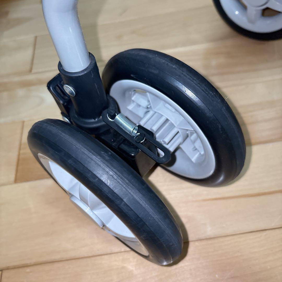 極美品 島製作所 シンフォニーSP 花柄 歩行器 シルバーカー 手押し車