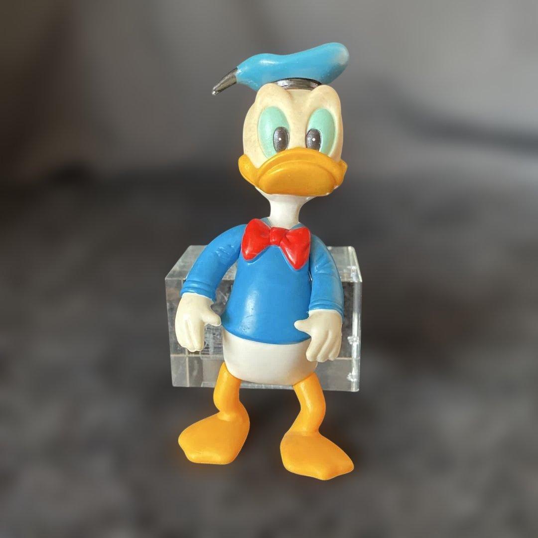 当時物☆ドナルドダック/頭部手足可動/HONG KONG/昔東京