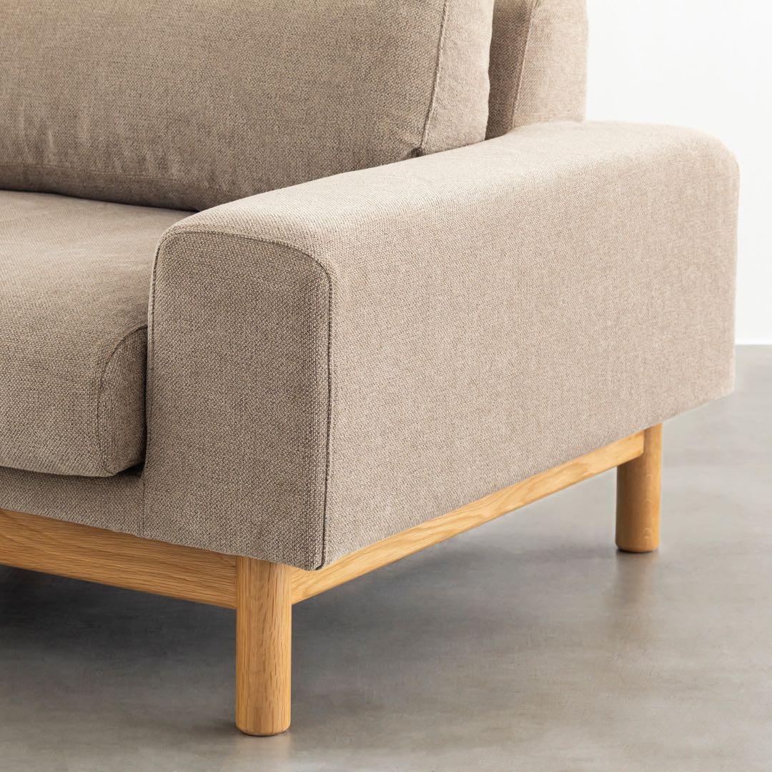 KANADEMONO ファブリック ソファ2seater