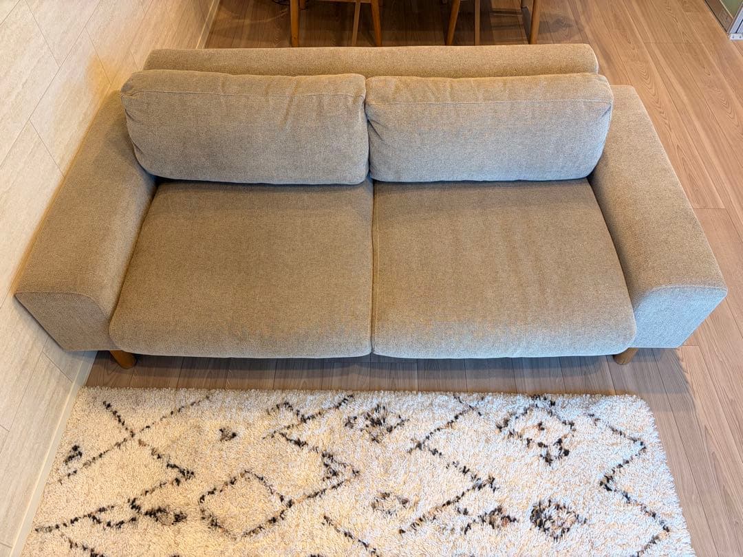 KANADEMONO ファブリック ソファ2seater