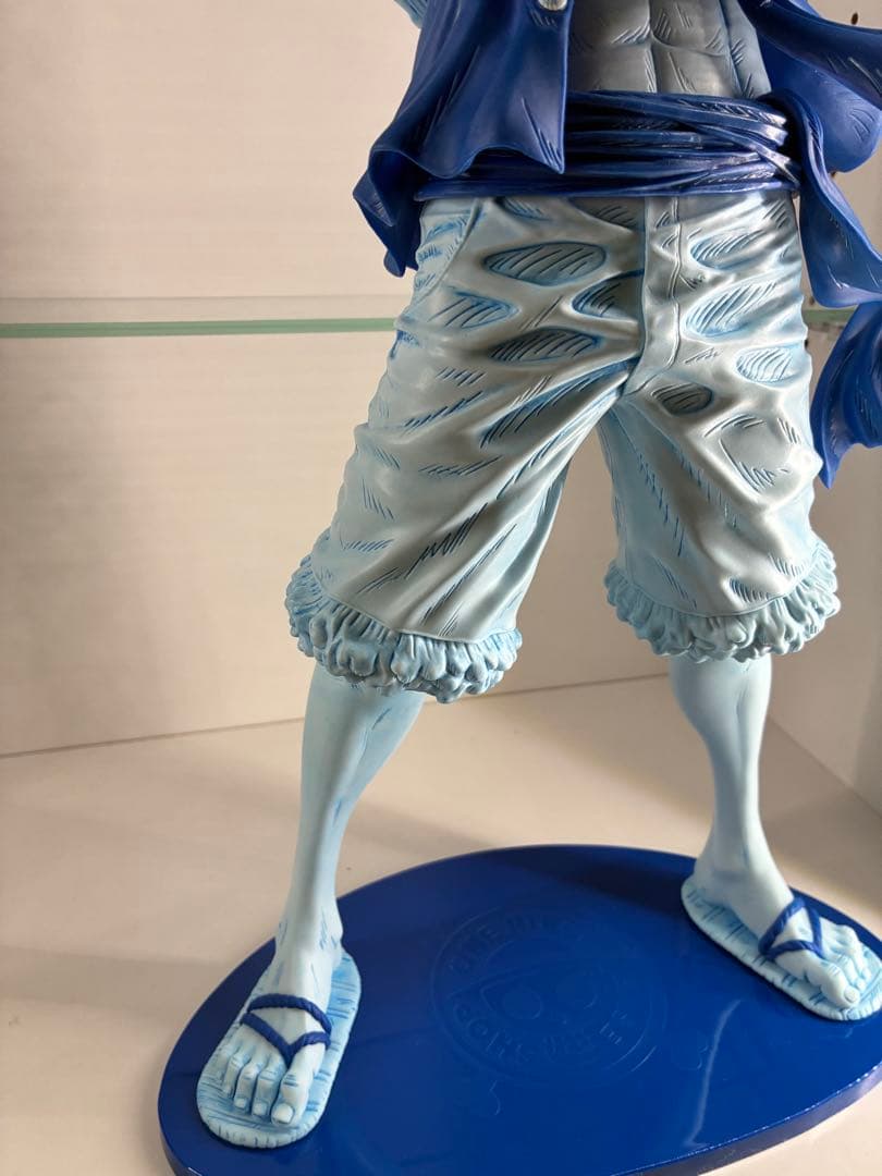 ワンピース　ベースショップくじ　ラストワン　ルフィ　フィギュア