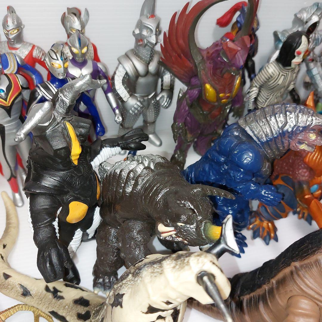 ウルトラマン　怪獣シリーズ　旧ウルトラ怪獣　まとめ売り43体！　　当時物ソフビ