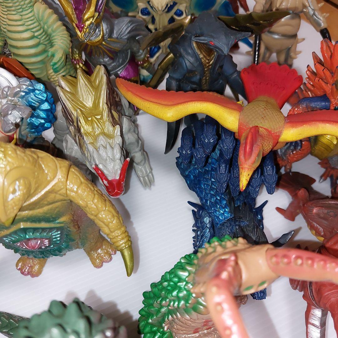 ウルトラマン　怪獣シリーズ　旧ウルトラ怪獣　まとめ売り43体！　　当時物ソフビ