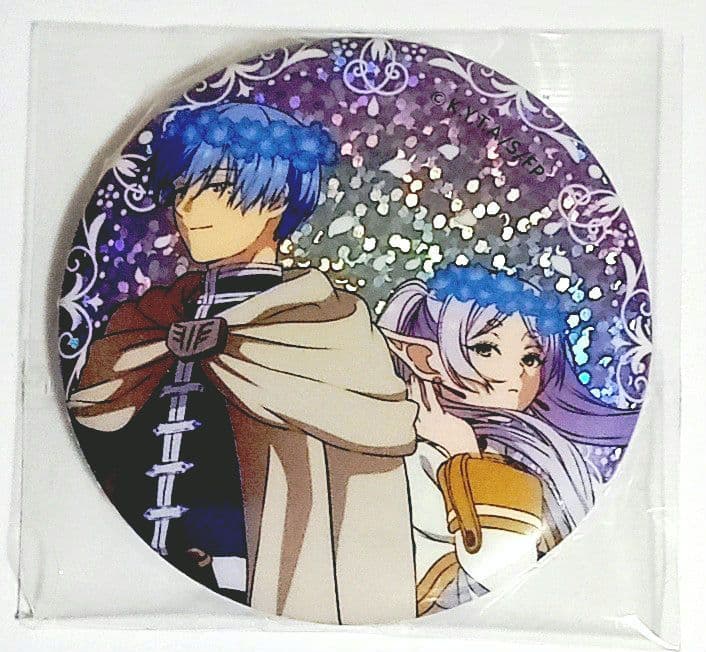 葬送のフリーレン グリッター缶バッジ 「フリーレン&ヒンメル」 - メルカリ