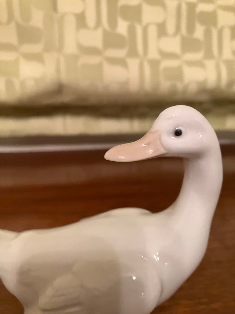 【美品】リヤドロ/ナオ あひる　フィギュリン　陶器人形　ポーセリン