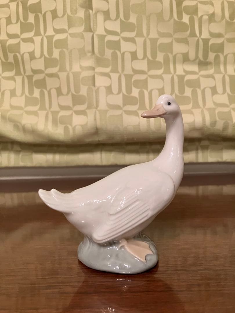 【美品】リヤドロ/ナオ あひる　フィギュリン　陶器人形　ポーセリン