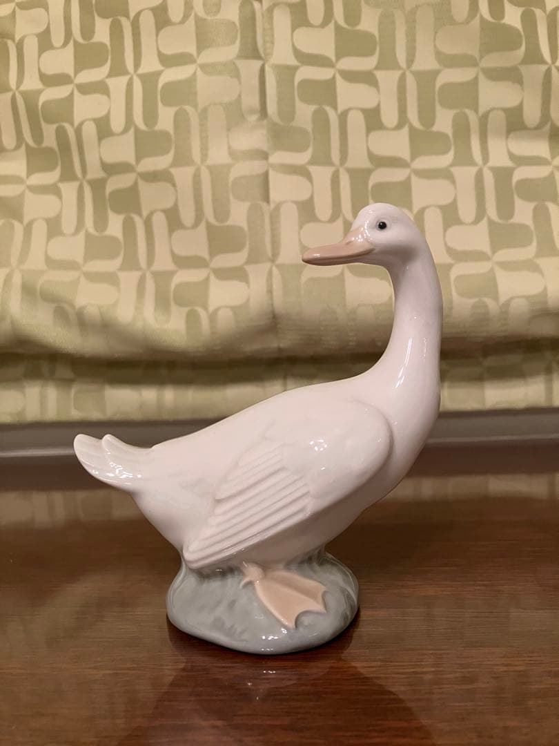 【美品】リヤドロ/ナオ あひる　フィギュリン　陶器人形　ポーセリン