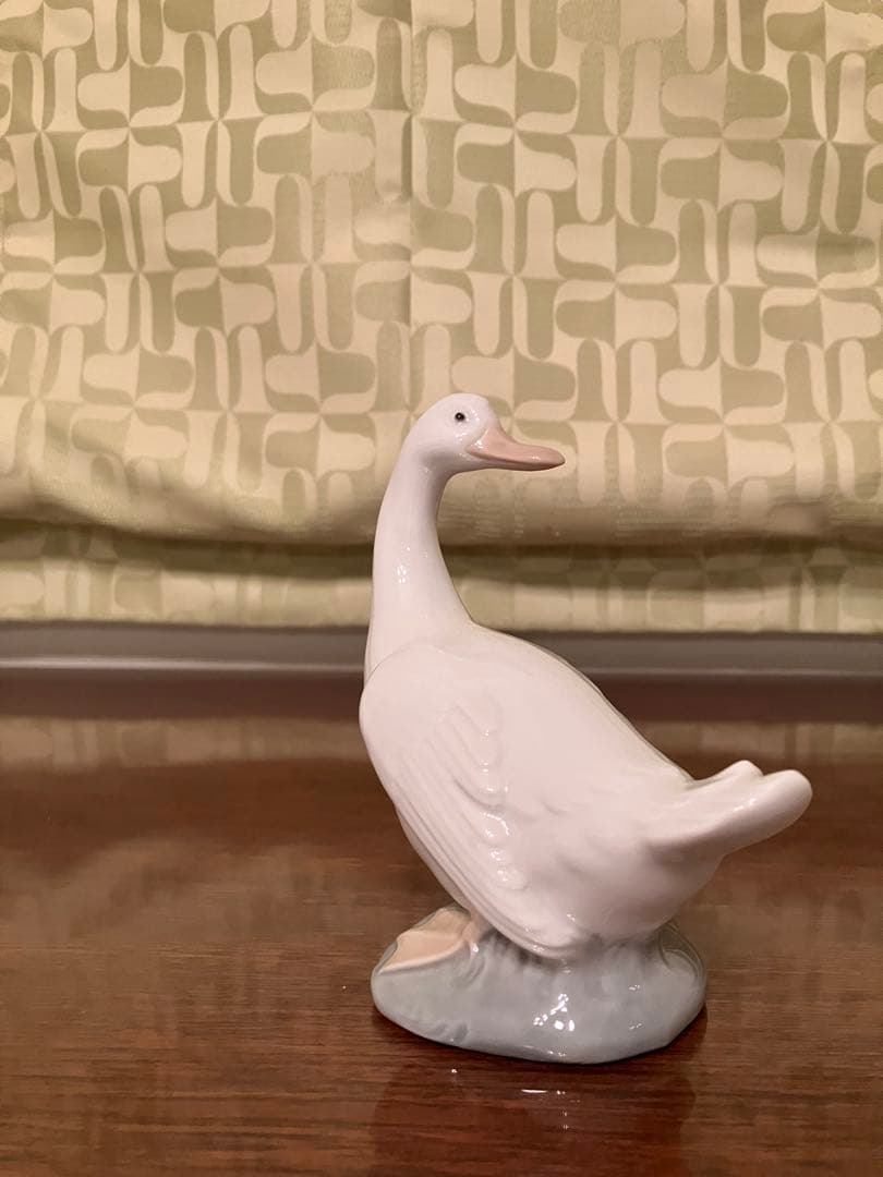 【美品】リヤドロ/ナオ あひる　フィギュリン　陶器人形　ポーセリン
