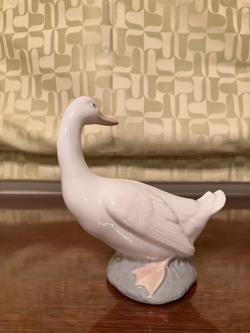 【美品】リヤドロ/ナオ あひる　フィギュリン　陶器人形　ポーセリン