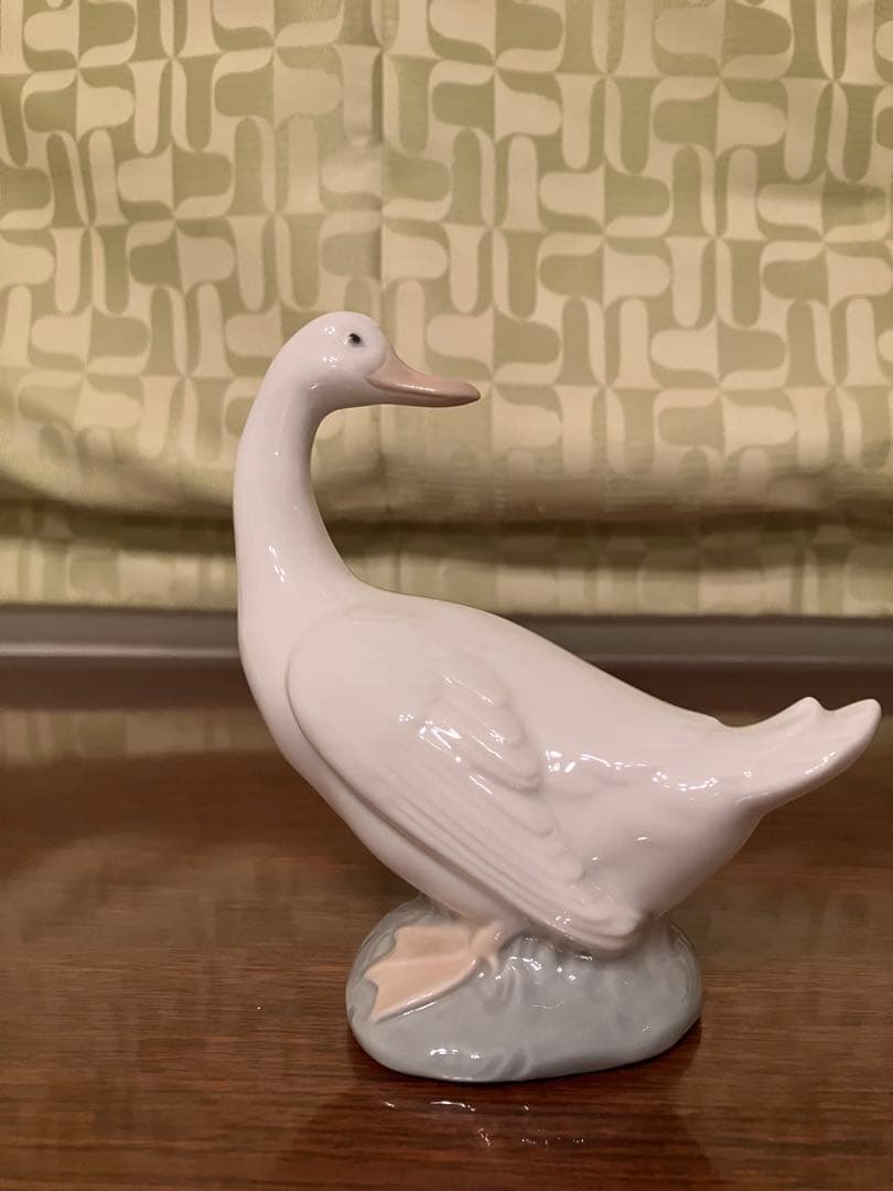 【美品】リヤドロ/ナオ あひる　フィギュリン　陶器人形　ポーセリン