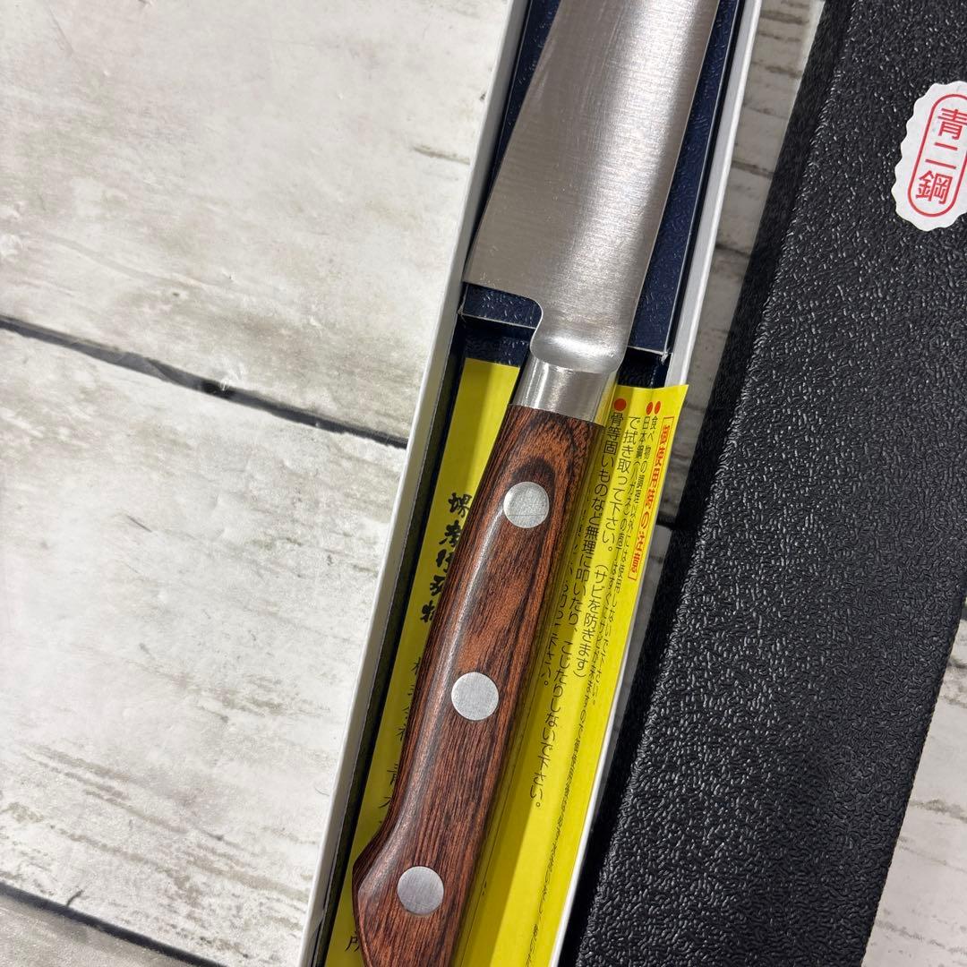 堺孝行 青二鋼 ペティナイフ 150mm