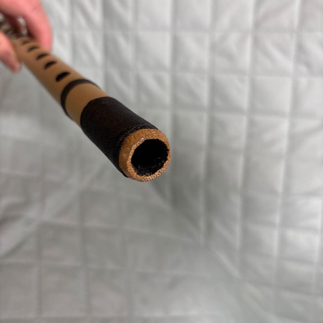 お囃子用 手作り篠笛 7穴5番調子 送料無料⑤