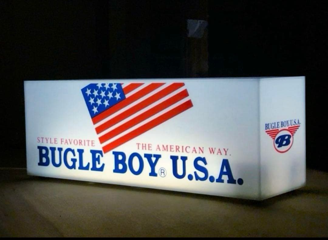 希少　 ネオン看板　アメリカ　レトロ　インテリア　雑貨　星条旗