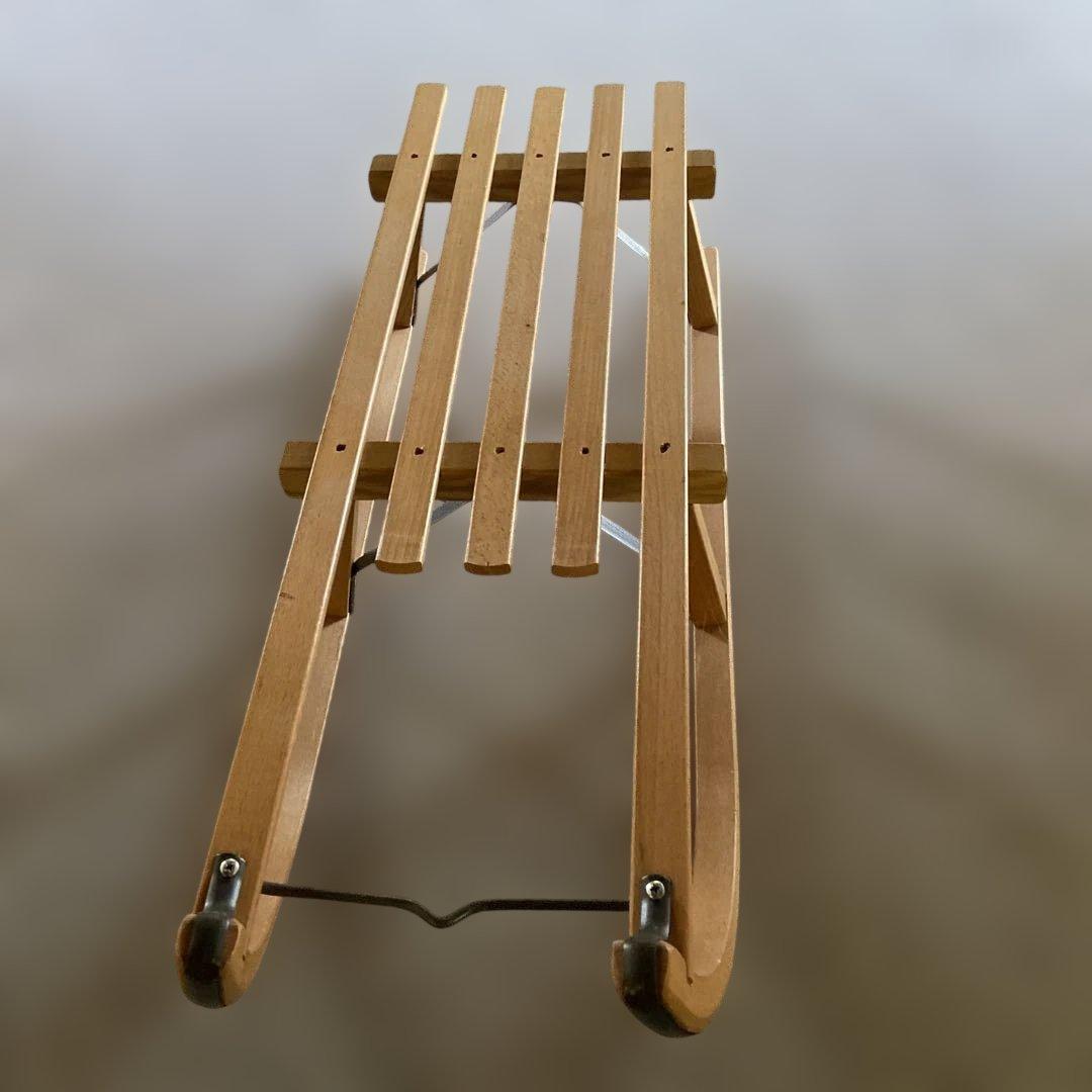 木製　ソリ　手渡しできる方