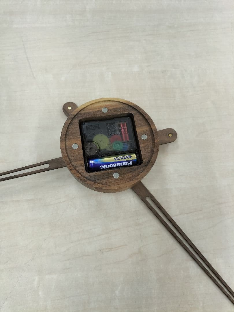 ◆大型◆壁掛時計◆80cm◆ブラウン◆B-2506IN2◆