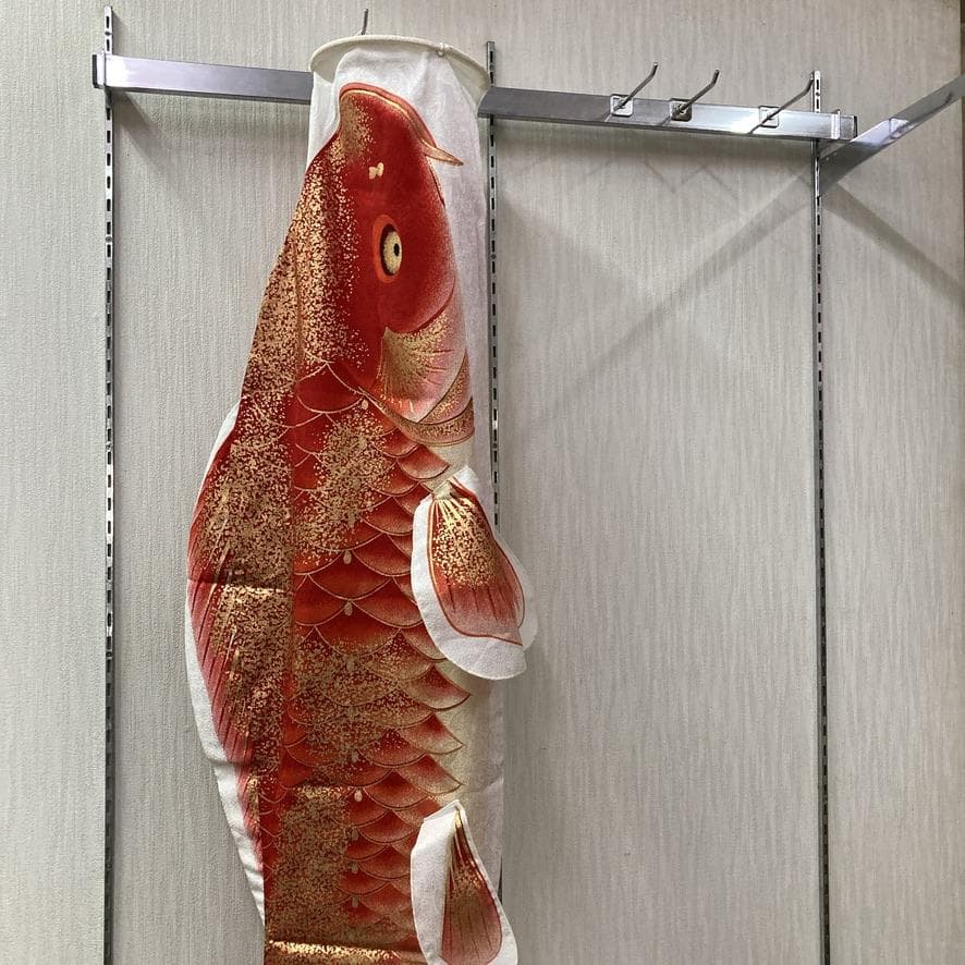 SK124-2　福島積美鯉1.5m 　お母さん鯉1.5m　鯉のぼり赤鯉1.5m