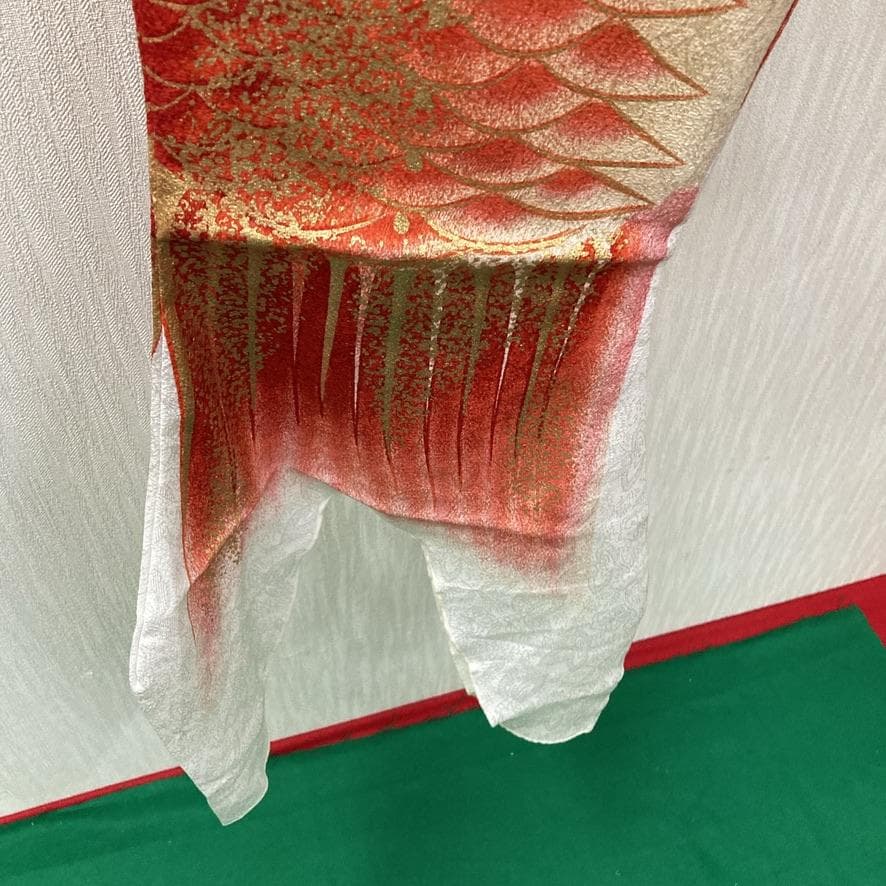 SK124-2　福島積美鯉1.5m 　お母さん鯉1.5m　鯉のぼり赤鯉1.5m