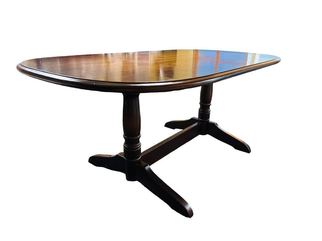 飛騨産業　キツツキマーク　４人掛け　ダイニングテーブル　レトロ　ヴィンテージ