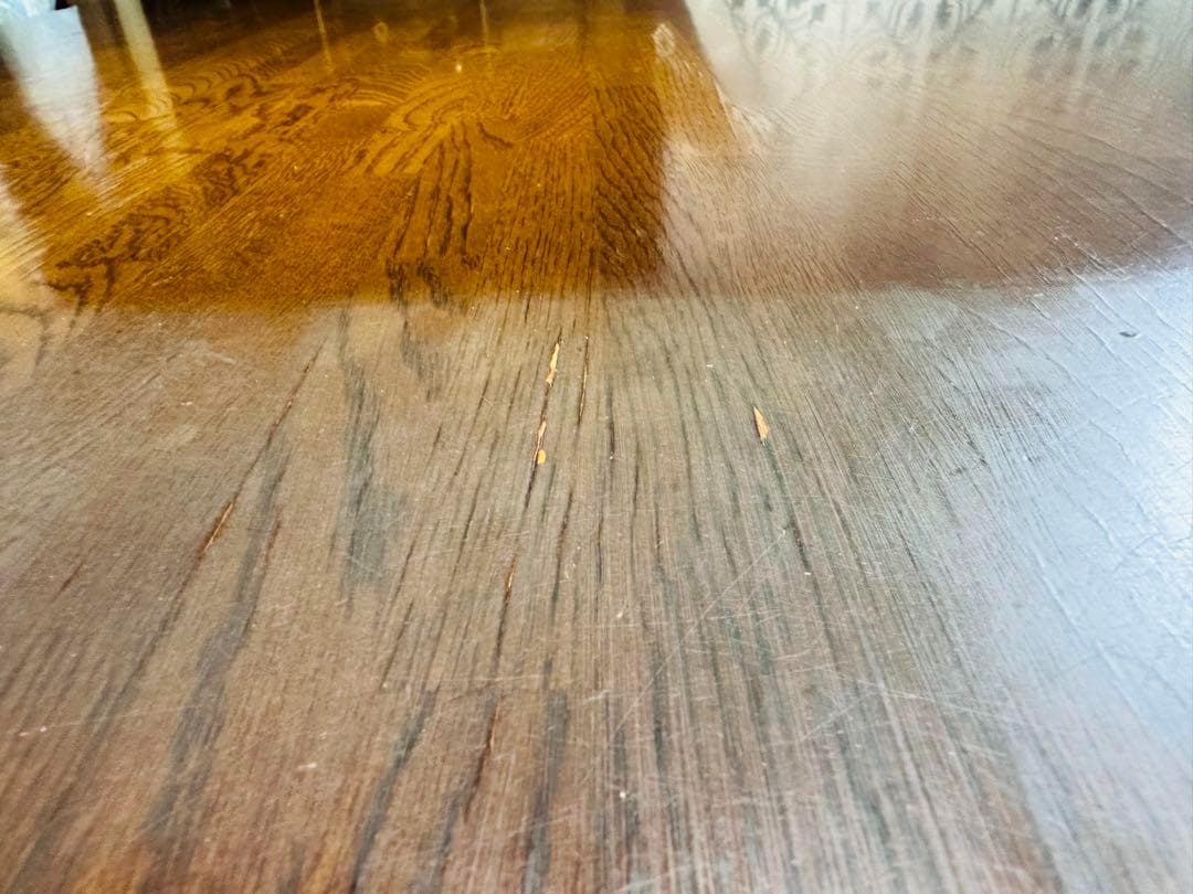 飛騨産業　キツツキマーク　４人掛け　ダイニングテーブル　レトロ　ヴィンテージ