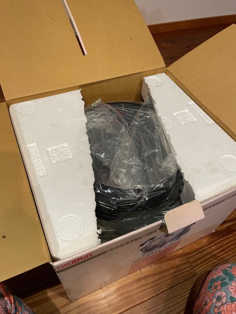 未使用　日本酵素（現サーモス）　真空保温調理鍋　KPF-5000　5.0L