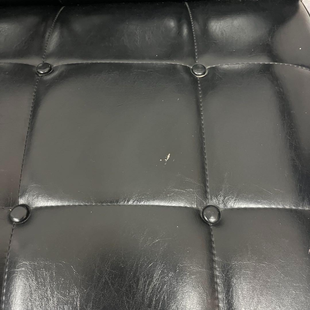 オールド　カリモク　Kチェア 2シーター ブラック