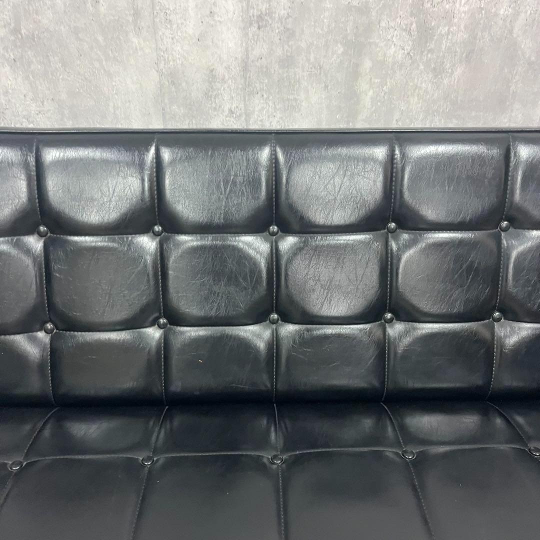 オールド　カリモク　Kチェア 2シーター ブラック