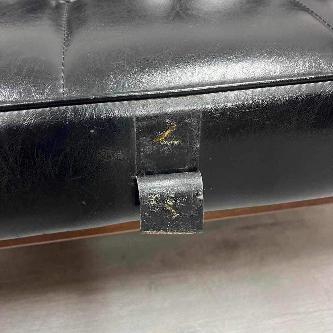 オールド　カリモク　Kチェア 2シーター ブラック