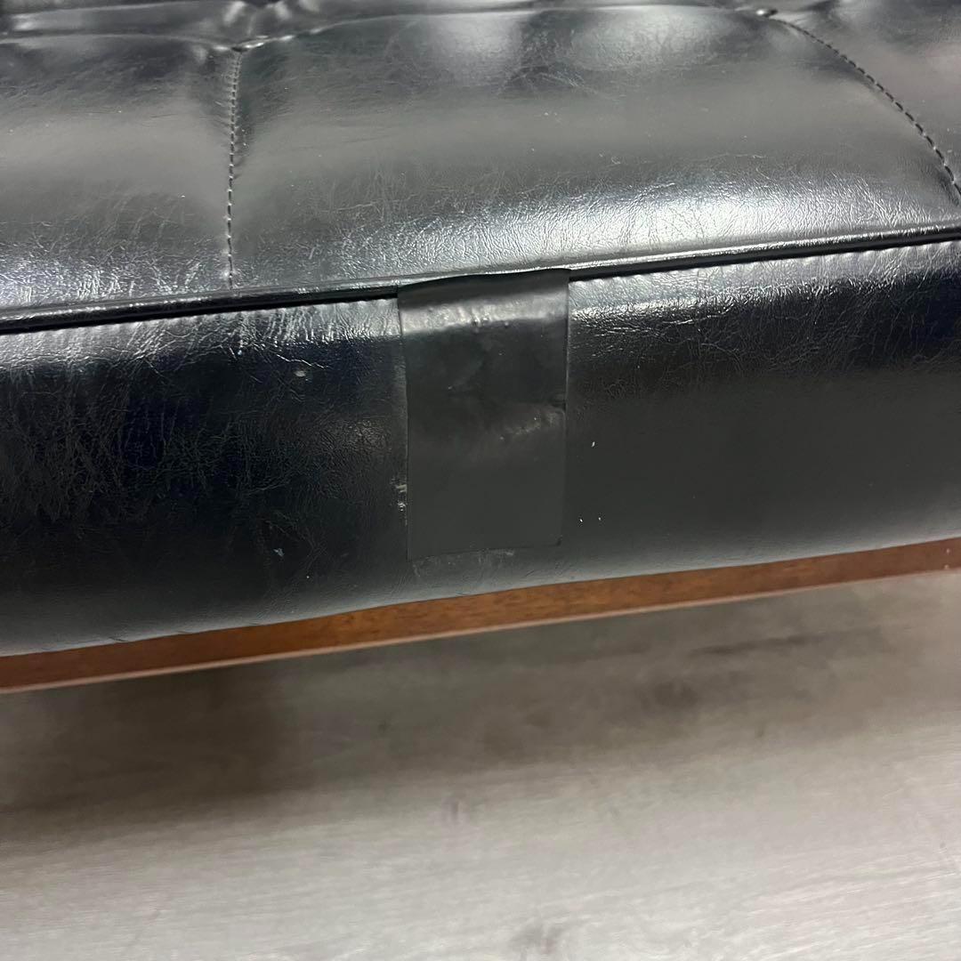 オールド　カリモク　Kチェア 2シーター ブラック